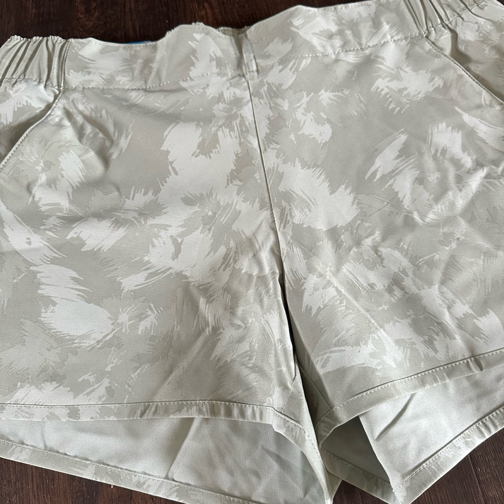 Columbia Athletic Shorts with Distressed Design